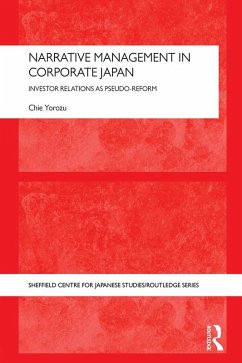 Cover Narrative Management in Corporate Japan (eBook, ePUB)