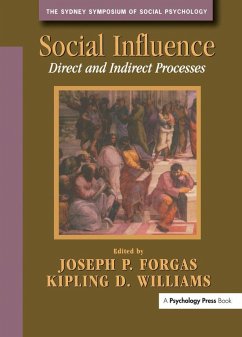 Social Influence (eBook, PDF) - Forgas, Joseph P.; Williams, Kipling D.