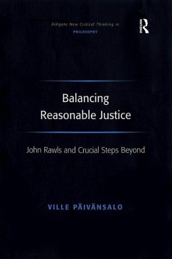 Cover Balancing Reasonable Justice (eBook, PDF)