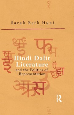 Cover Hindi Dalit Literature and the Politics of Representation (eBook, ePUB)