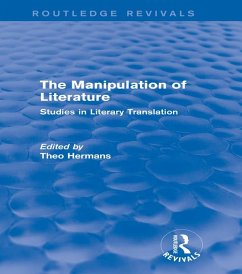 The Manipulation of Literature (Routledge Revivals) (eBook, PDF)