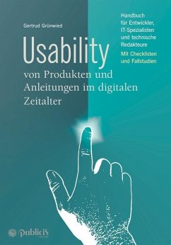 Usability von Produkten und Anleitungen im digitalen Zeitalter (eBook, ePUB) - Grünwied, Gertrud