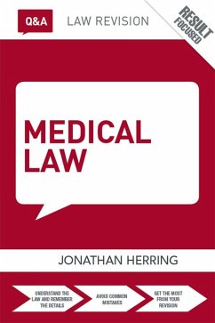 Q&A Medical Law (eBook, PDF) - Herring, Jonathan