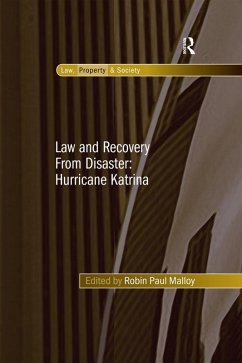 Cover Law and Recovery From Disaster: Hurricane Katrina (eBook, PDF)