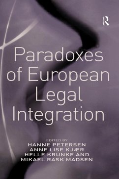 Paradoxes of European Legal Integration (eBook, PDF) - Kjær, Anne Lise; Madsen, Mikael Rask