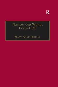 Cover Nation and Word, 1770-1850 (eBook, ePUB)