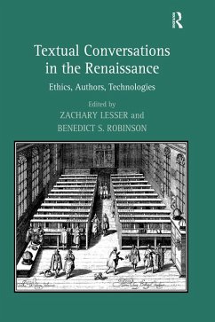 Textual Conversations in the Renaissance (eBook, ePUB) - Robinson, Benedict S.