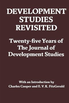 Development Studies Revisited (eBook, PDF) - Cooper, Charles; Fitzgerald, E. V. K.