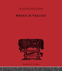 What is Value? (eBook, PDF) - Hall, Everett W.