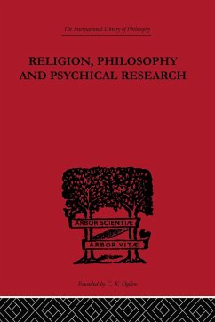 Religion, Philosophy and Psychical Research (eBook, PDF) - Broad, C. D.