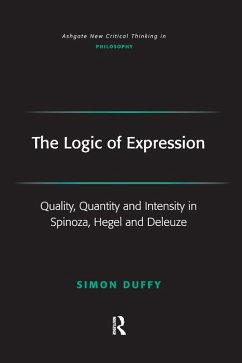 The Logic of Expression (eBook, PDF) - Duffy, Simon