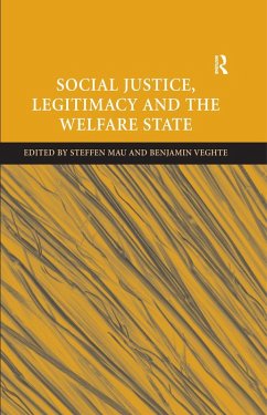 Social Justice, Legitimacy and the Welfare State (eBook, PDF) - Veghte, Benjamin