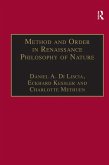 Method and Order in Renaissance Philosophy of Nature (eBook, PDF)