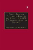 County Borough Elections in England and Wales, 1919-1938: A Comparative Analysis (eBook, ePUB)