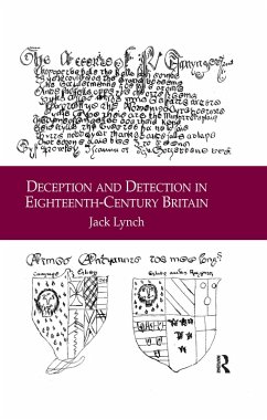 Deception and Detection in Eighteenth-Century Britain (eBook, ePUB) - Lynch, Jack