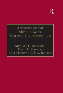 Authors of the Middle Ages. Volume I, Nos 1-4 (eBook, PDF) - Fowler, David C.; Burrow, J. A.
