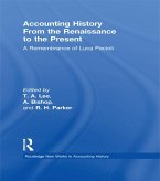 Accounting History from the Renaissance to the Present (eBook, ePUB)
