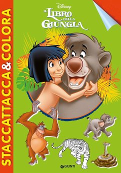 Cover Il libro della giungla. Staccattacca & colora. Con adesivi