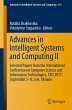 Advances in Intelligent Systems and... - Bild 1