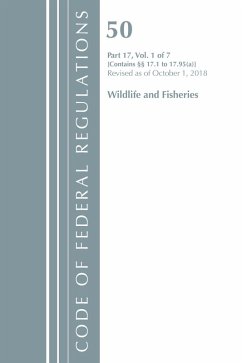 Cover Code of Federal Regulations, Title 50 Wildlife and Fisheries 17.1-17.95(a), Revised as of October 1, 2018