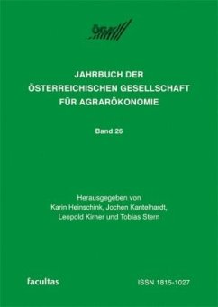 Jahrbuch der Österreichischen Gesellschaft für Agrarökonomie - Stern, Tobias
