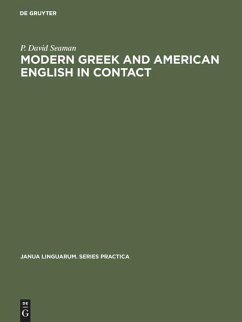 Cover Modern Greek and American English in Contact