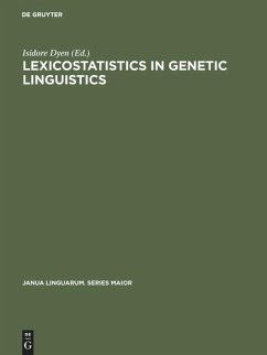 Lexicostatistics in Genetic Linguistics