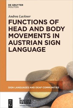 Functions of Head and Body Movements in Austrian Sign Language - Lackner, Andrea