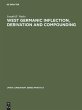 West Germanic Inflection, Derivation... - Bild 1