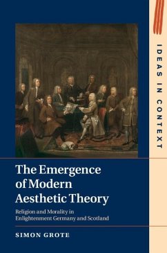 Emergence of Modern Aesthetic Theory (eBook, ePUB) - Grote, Simon