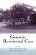 Geriatric Residential Care (eBook, PDF) - Bild 1