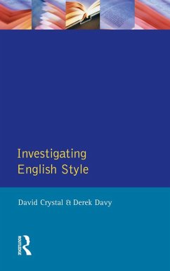 Investigating English Style (eBook, PDF) - Crystal, David; Davy, Derek