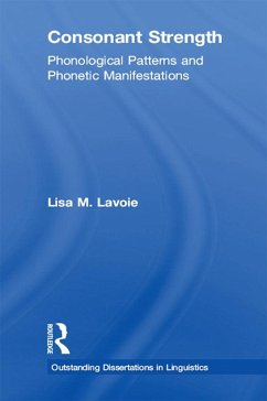 Consonant Strength (eBook, ePUB) - Lavoie, Lisa M.