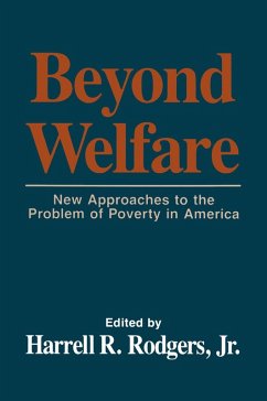 Beyond Welfare (eBook, PDF) - Rodgers, Harrell R.
