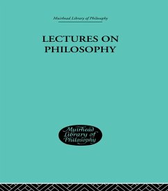 Cover Lectures on Philosophy (eBook, ePUB)