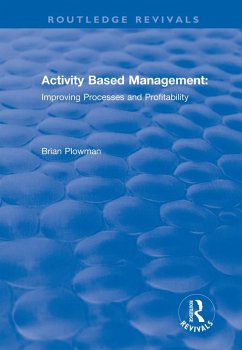 Activity Based Management (eBook, ePUB) - Plowman, Brian