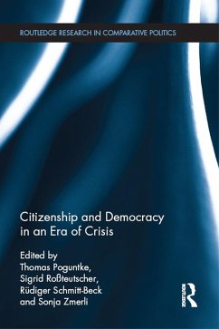 Cover Citizenship and Democracy in an Era of Crisis (eBook, PDF)