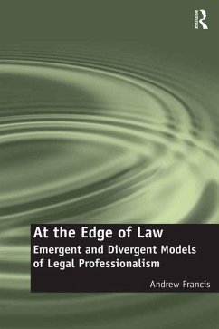 At the Edge of Law (eBook, PDF) - Francis, Andrew