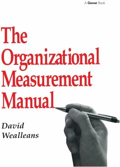 The Organizational Measurement Manual (eBook, ePUB) - Wealleans, David