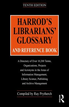 Harrod's Librarians' Glossary and Reference Book (eBook, ePUB) - Prytherch, Ray