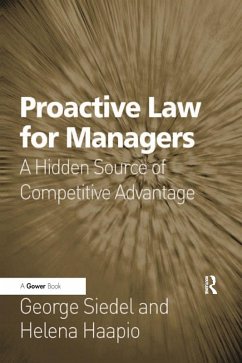 Cover Proactive Law for Managers (eBook, PDF)