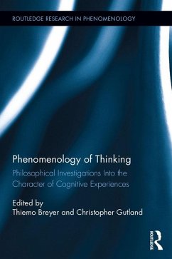 Cover Phenomenology of Thinking (eBook, ePUB)