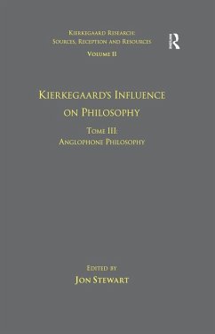 Cover Volume 11, Tome III: Kierkegaard's Influence on Philosophy (eBook, PDF)