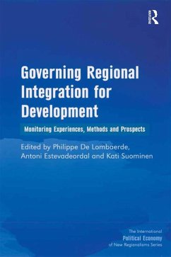 Governing Regional Integration for Development (eBook, ePUB) - Estevadeordal, Antoni