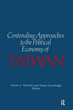 Cover Contending Approaches to the Political Economy of Taiwan (eBook, PDF)
