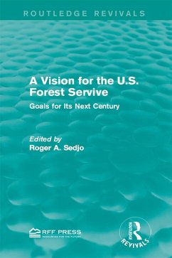 Cover A Vision for the U.S. Forest Service (eBook, ePUB)