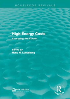 High Energy Costs (eBook, ePUB)