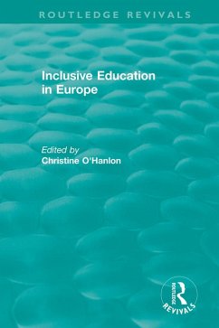 Inclusive Education in Europe (eBook, ePUB)