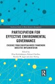 Participation for Effective Environmental Governance (eBook, PDF)