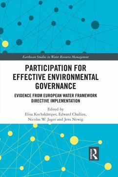 Participation for Effective Environmental Governance (eBook, PDF)